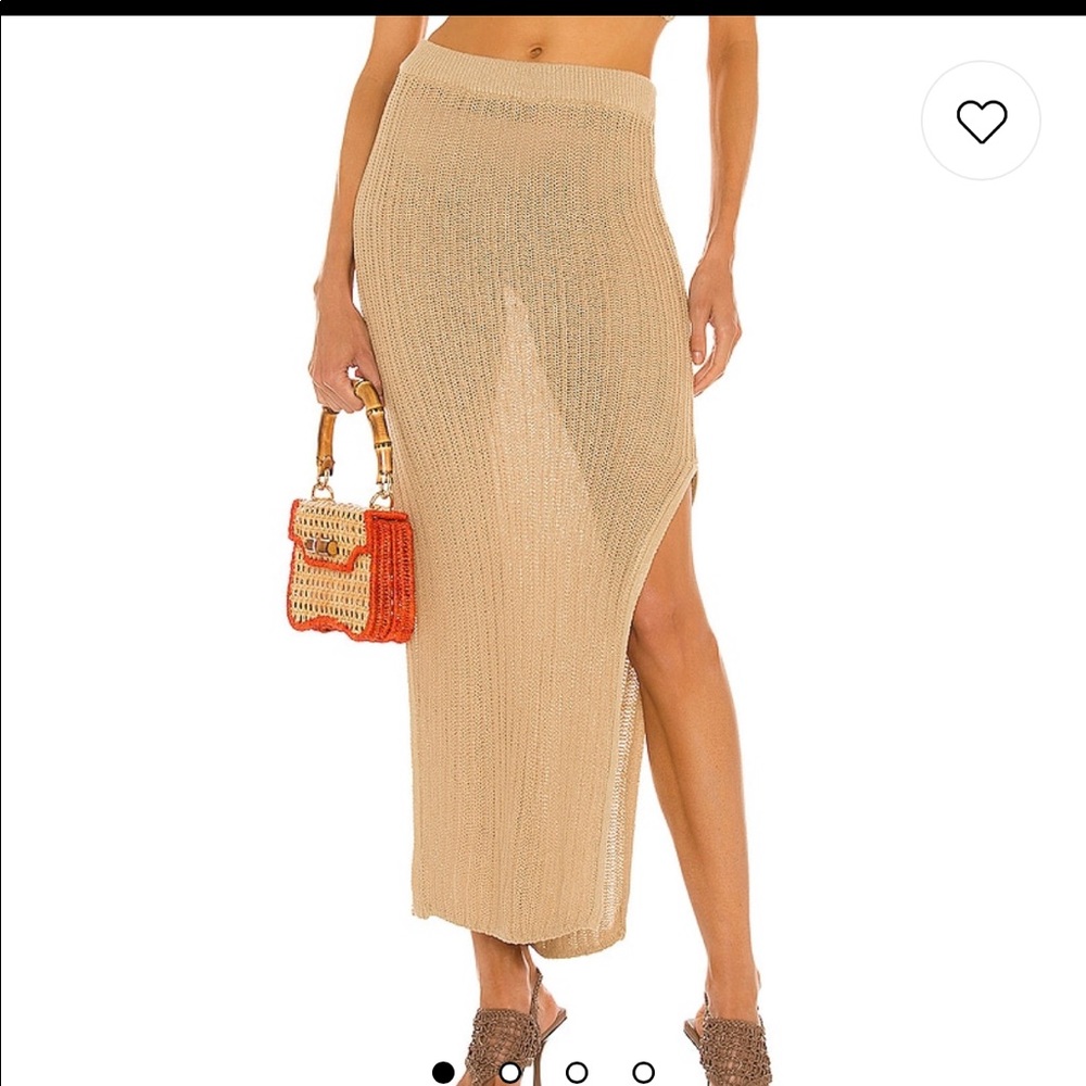 Cleo Skirt in Gold Flax
Camila Coelho